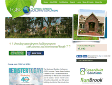 Tablet Screenshot of floridagreenbuilding.org